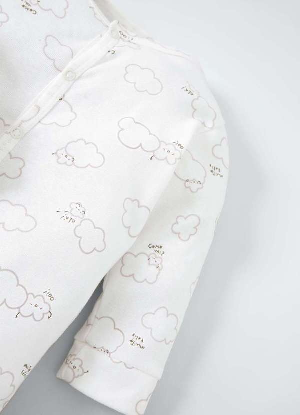 Hering - Kit Bebe em Algodao Organico Branco 4