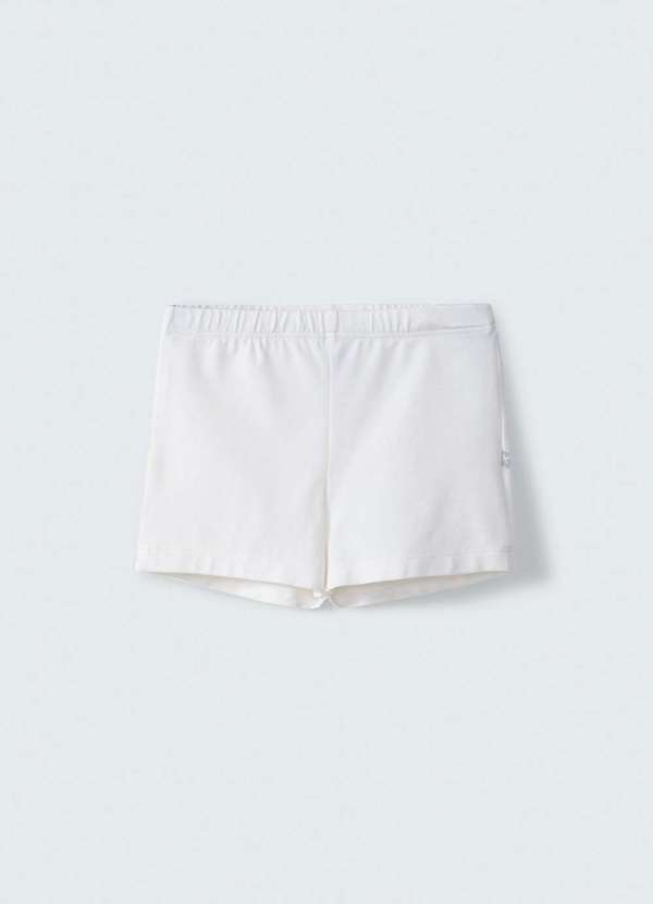Hering - Shorts Curto Basico Infantil Menina Branco
