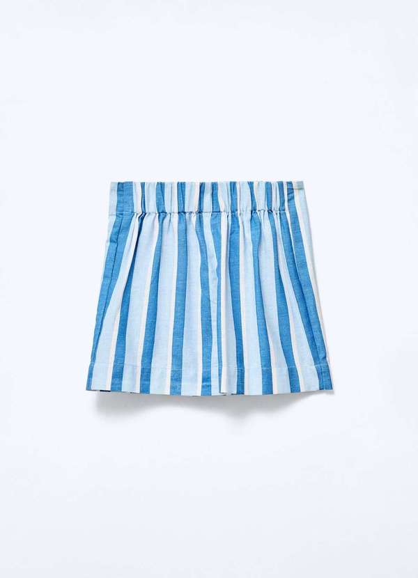 Hering - Shorts Saia Infantil Transpassada Azul 3