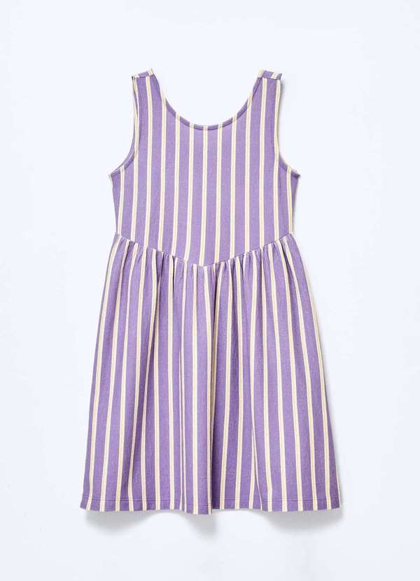 Hering - Vestido Infantil Fio Tinto Evase Roxo 2