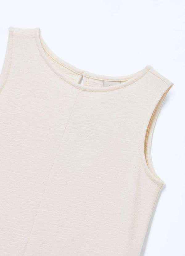 Hering - Vestido Infantil Gode Texturizado Branco 2