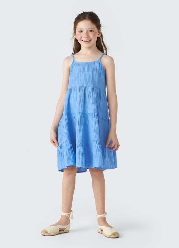 Hering - Vestido Infantil Tres Marias Azul 4