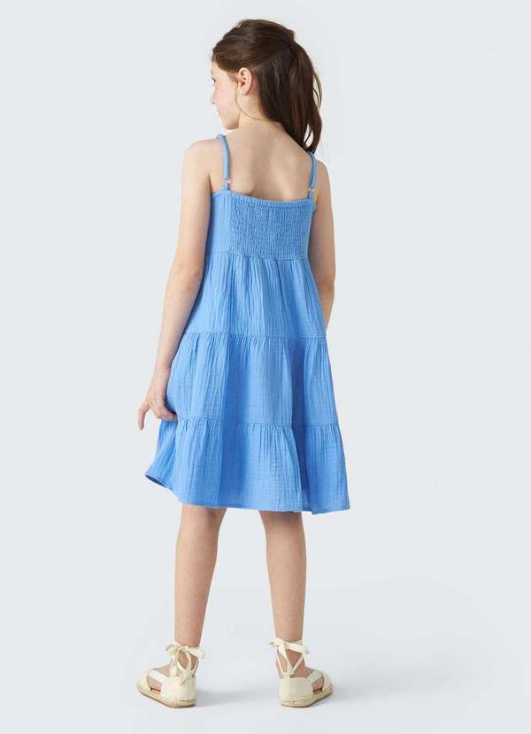 Hering - Vestido Infantil Tres Marias Azul 5