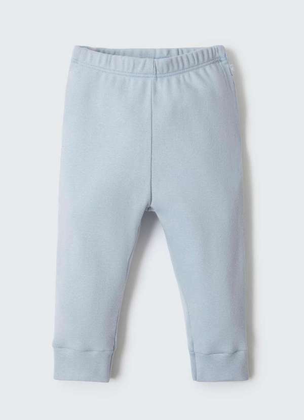 Hering - Calca Bebe Unissex em Ribana Azul