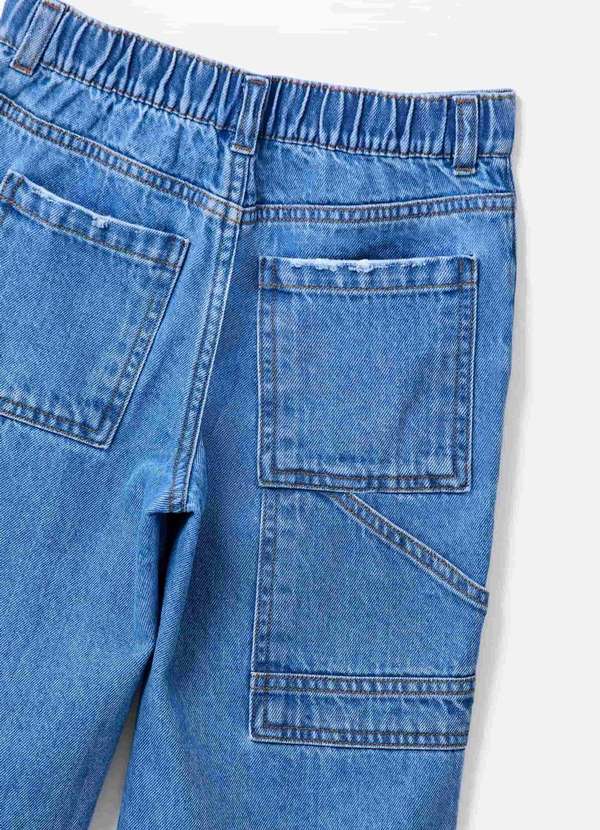 Hering - Calca Infantil Menino Jeans Reta Azul 6