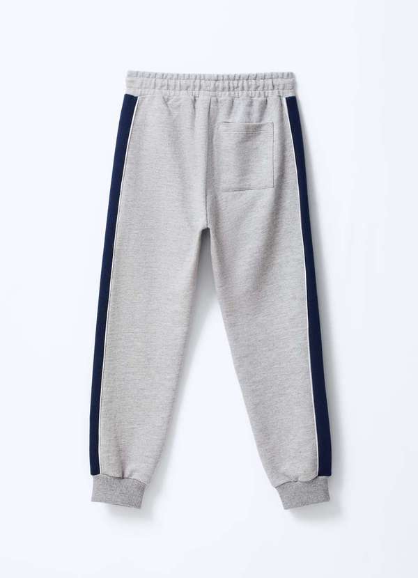 Hering - Calca Infantil Menino Moletom Jogger Cinza 4