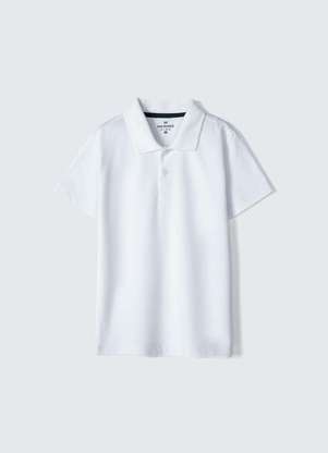 Hering - Camisa Polo Basica Infantil Menino Manga Curta em Piquet - HERING