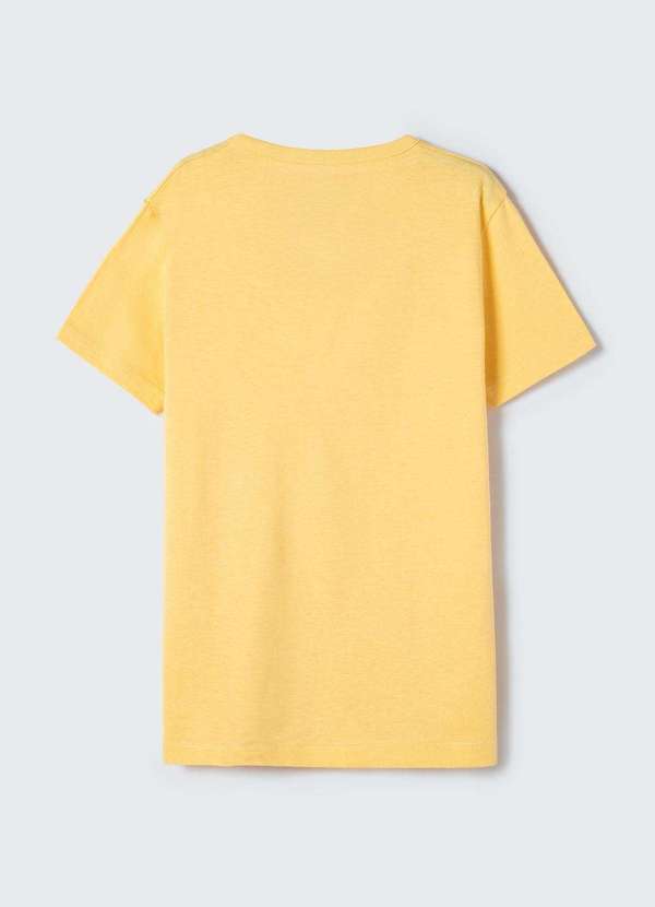Hering - Camiseta Basica Infantil Menino Amarelo 3