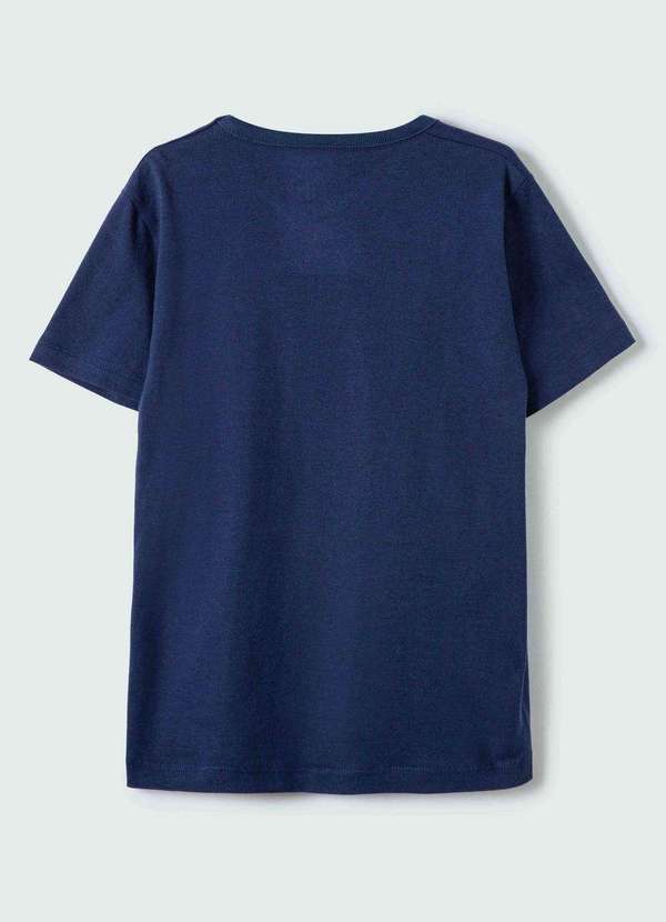 Hering - Camiseta Basica Infantil Menino Azul 3