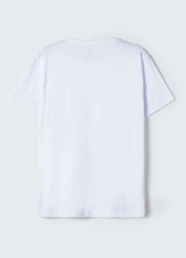 Hering - Camiseta Basica Infantil Menino Branco 2