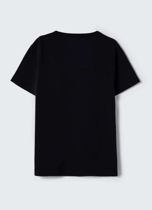 Hering - Camiseta Basica Infantil Menino Preto 3