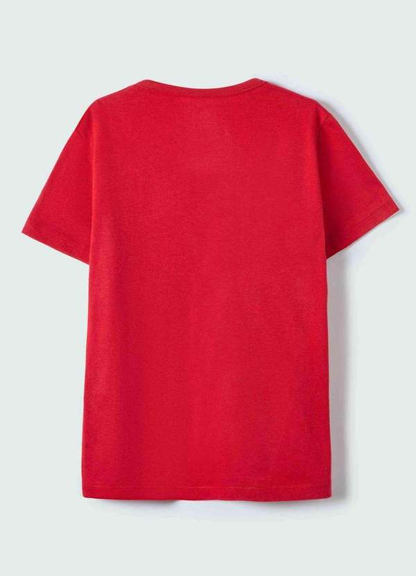 Hering - Camiseta Basica Infantil Menino Vermelho 2