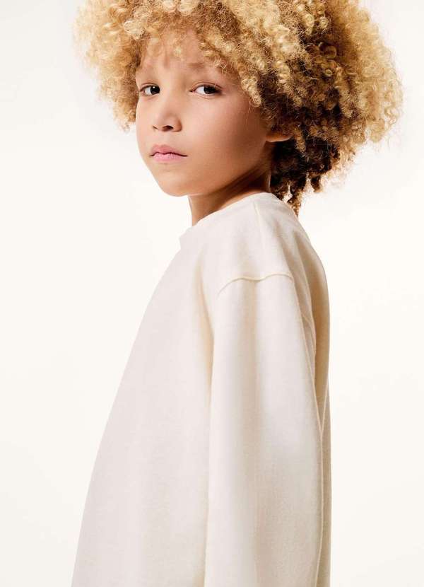 Hering - Camiseta Infantil Menino Comfort Malha Binada Branco 4