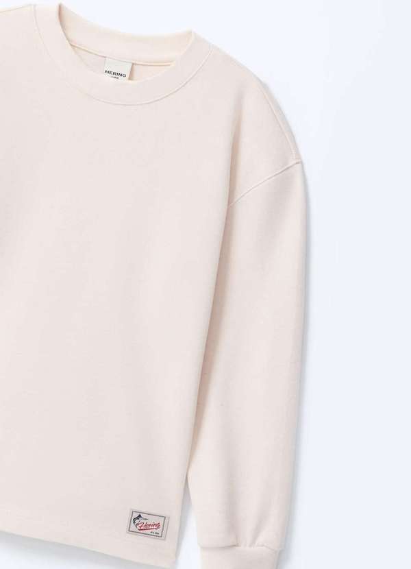 Hering - Camiseta Infantil Menino Comfort Malha Binada Branco 6