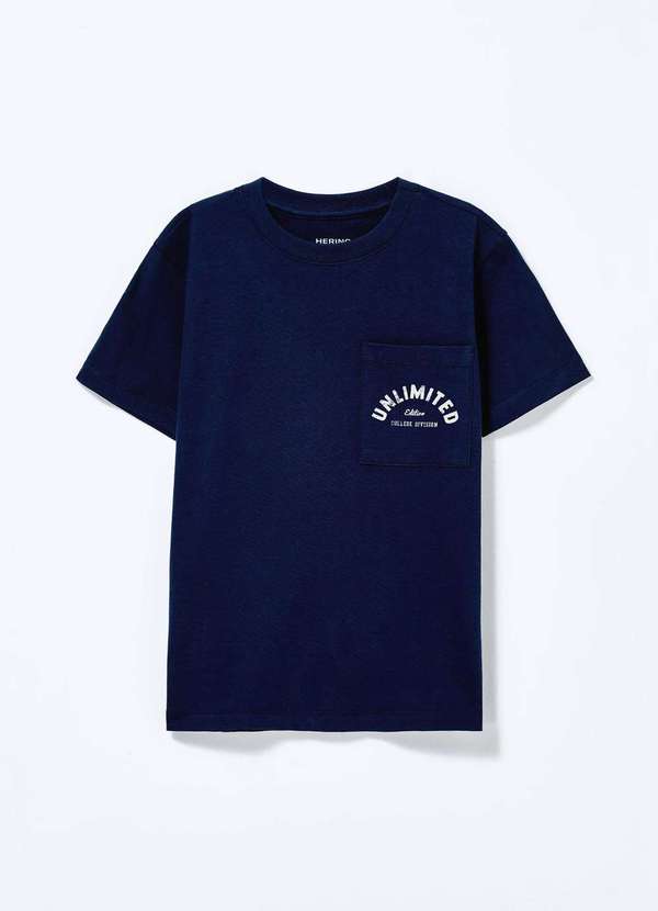 Hering - Conjunto Infantil Menino Moletom Estampado Azul 4