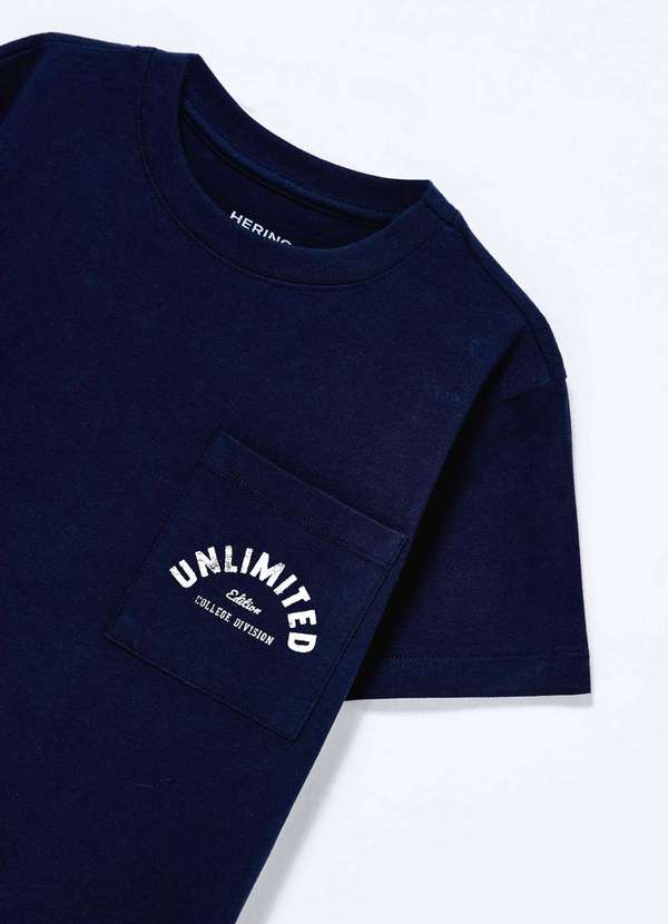 Hering - Conjunto Infantil Menino Moletom Estampado Azul 6