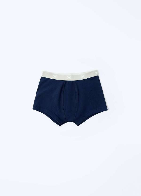 Hering - Kit com 3 Cuecas Infantil Boxer Azul 5