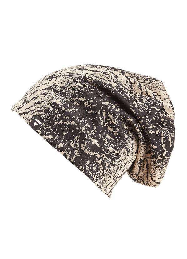 Brohood - Gorro Malha Jacquard Brohood Snake Escuro Preto