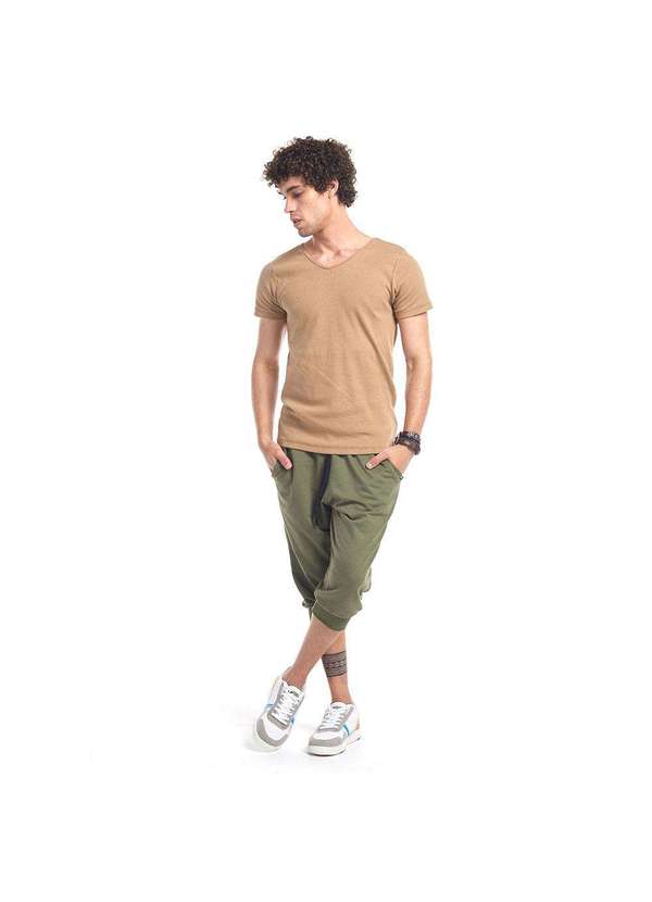 Brohood - Camiseta Canelada Slim Brohood Masculina Marrom Marrom 3