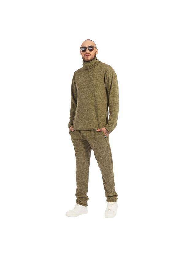 Brohood - Conjunto Tricot Masculino Brohood Blusa e Calca Verde Verde