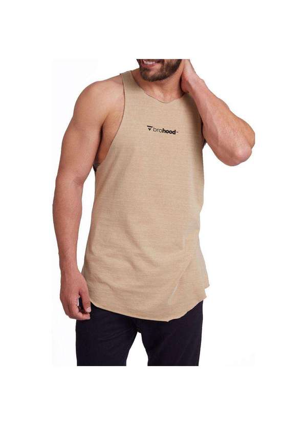 Brohood - Regata Longline Cavada Brohood Malha Off-White Bege 3