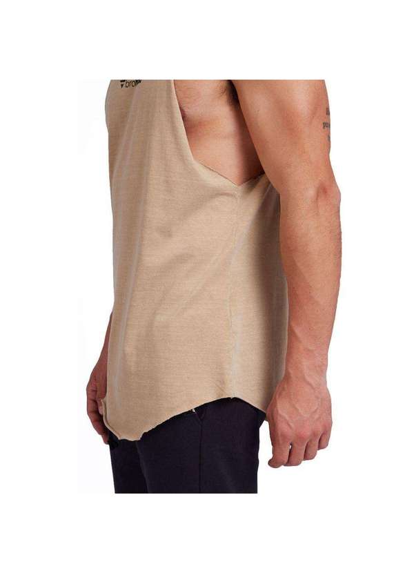 Brohood - Regata Longline Cavada Brohood Malha Off-White Bege 4