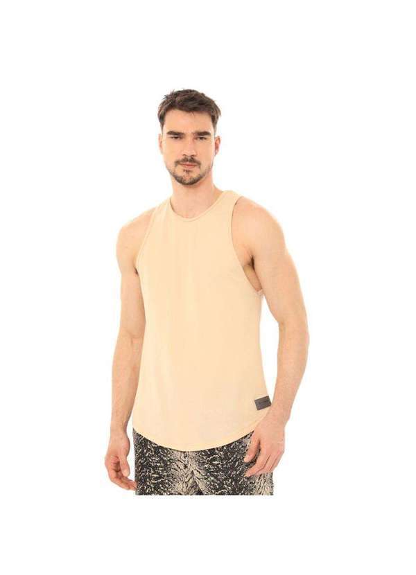 Brohood - Regata Longline Crepe Brohood Masculina Bege Bege