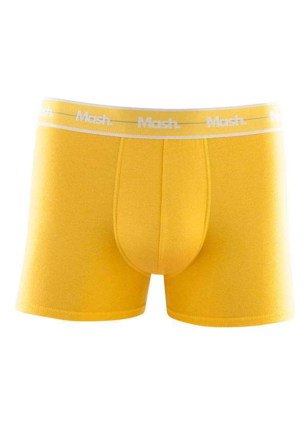 Mash - Cueca Boxer Cotton Amarelo