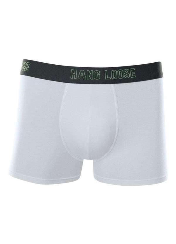 Hang Loose - Cueca Boxer Modal Hang Loose Branco