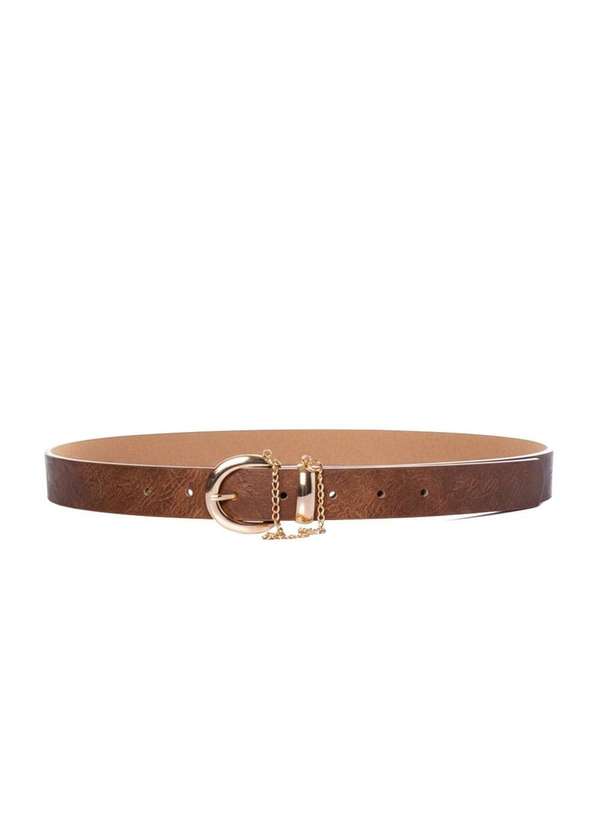 Pixolé - Cinto Feminino Pixolé Marrom Marrom