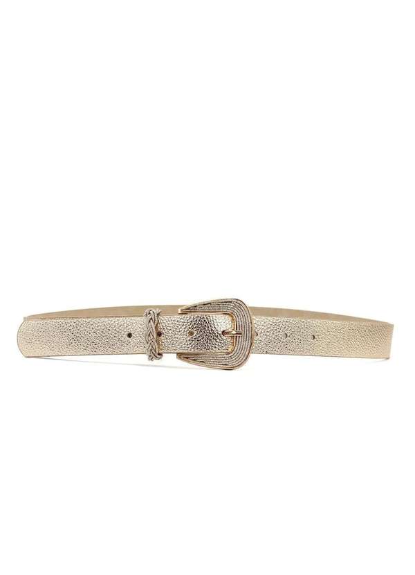 Pixolé - Cinto Feminino Pixolé Ouro Dourado