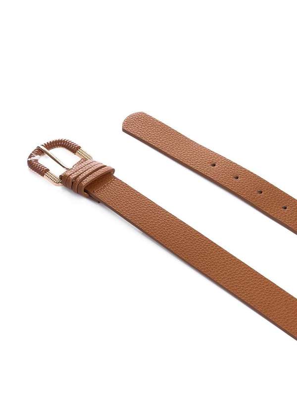 Pixolé - Cinto Feminino Pixolé Oy-Gl53 Caramelo Marrom 2