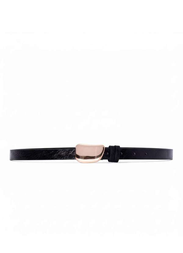 Pixolé - Cinto Fino Feminino Pixolé Preto Preto