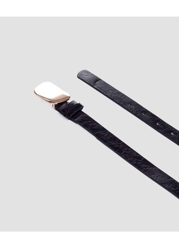 Pixolé - Cinto Fino Feminino Pixolé Preto Preto 2