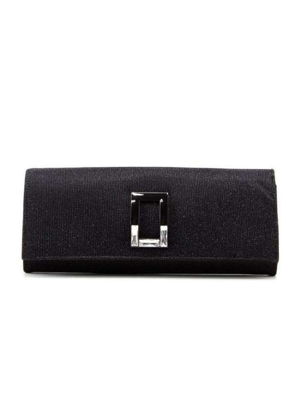 Pixolé - Bolsa de Festa Chenson de Mão 3182616 Preto Preto