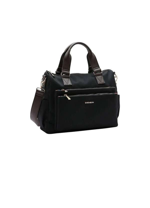 Pixolé - Bolsa de Mão Chenson Microfiber Casual Preto Preto