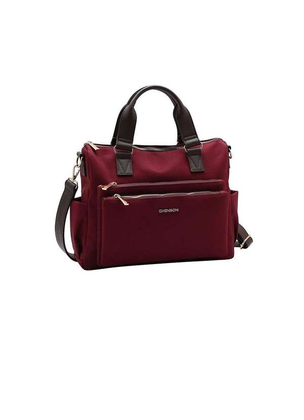 Pixolé - Bolsa de Mão Chenson Microfiber Casual Vinho Vermelho