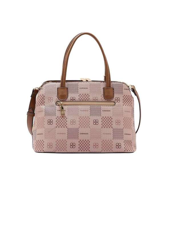 Pixolé - Bolsa de Mão Feminina Chenson Chaveiro Natural Bege 3