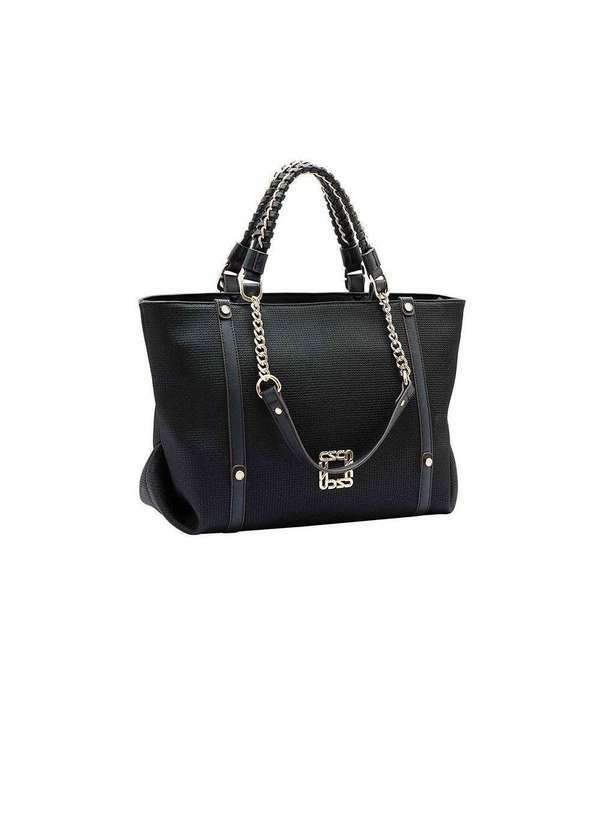 Pixolé - Bolsa de Mão Feminina Chenson Ferragem Deluxe Preto Preto