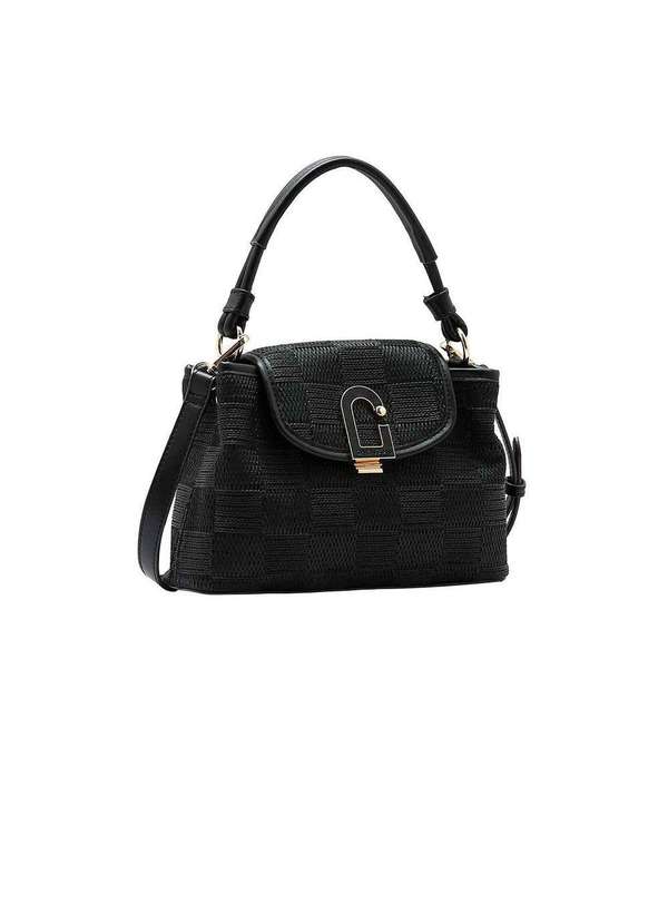 Pixolé - Bolsa de Mão Feminina Chenson Mix Texturas Preto Preto