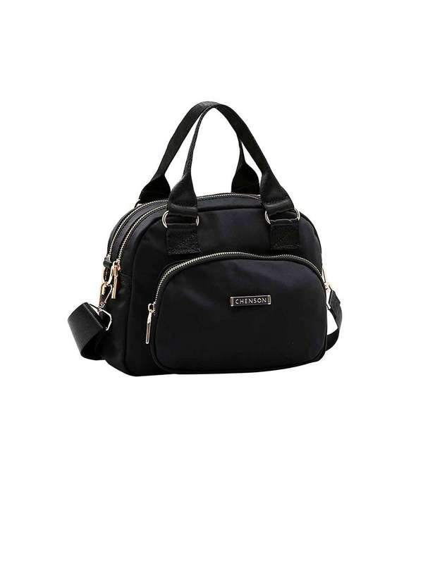 Pixolé - Bolsa de Mão Feminina Chenson Original Twill Preto Preto