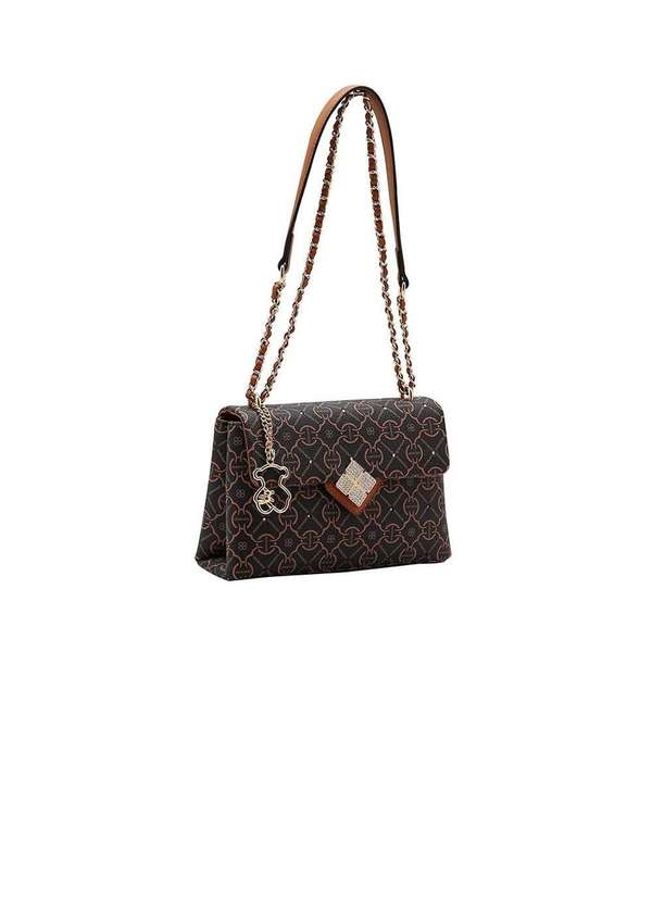 Pixolé - Bolsa Feminina Chenson Classic Cristal Cafe Marrom
