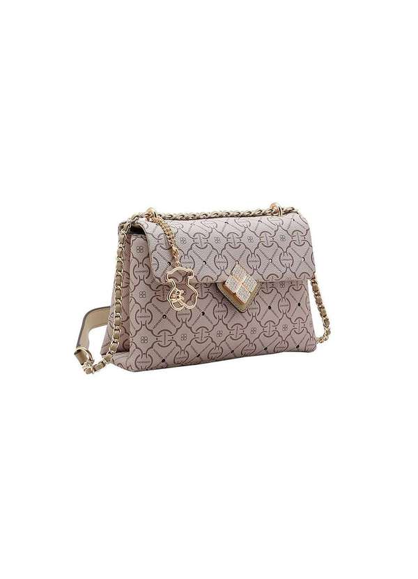 Pixolé - Bolsa Feminina Chenson Classic Cristal Natural Bege