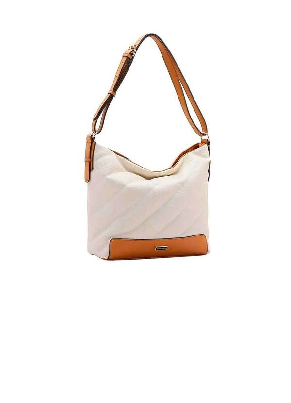 Pixolé - Bolsa Feminina Chenson Matelasse Diagonal 3484613 Off White Bege