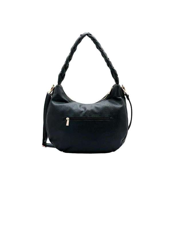 Pixolé - Bolsa Feminina Chenson Soft Trançado 3484646 Preto Preto 2