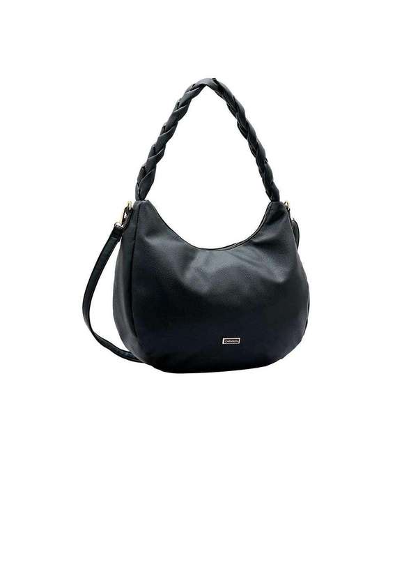 Pixolé - Bolsa Feminina Chenson Soft Trançado 3484646 Preto Preto 3