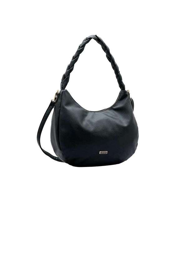 Pixolé - Bolsa Feminina Chenson Soft Trançado 3484646 Preto Preto 4