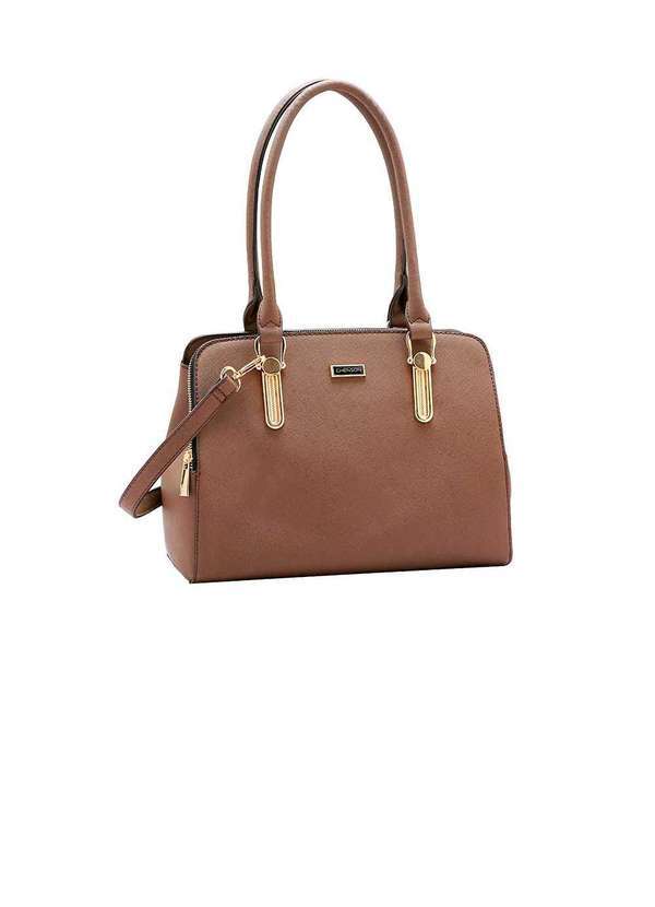 Pixolé - Bolsa Feminina Chenson Textura Classica 3484616 Café Preto