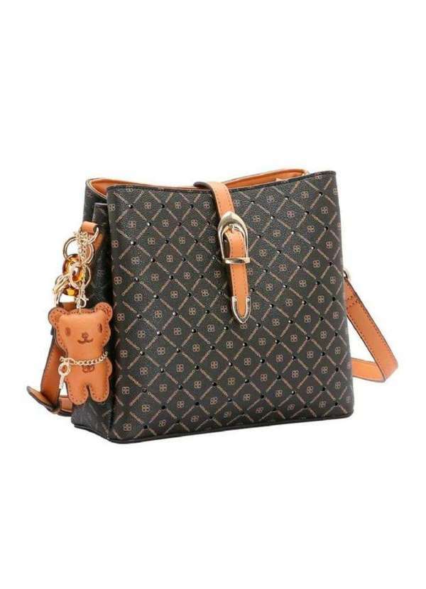 Pixolé - Bolsa Feminina Chenson Transversal 3484553 Cafe Marrom