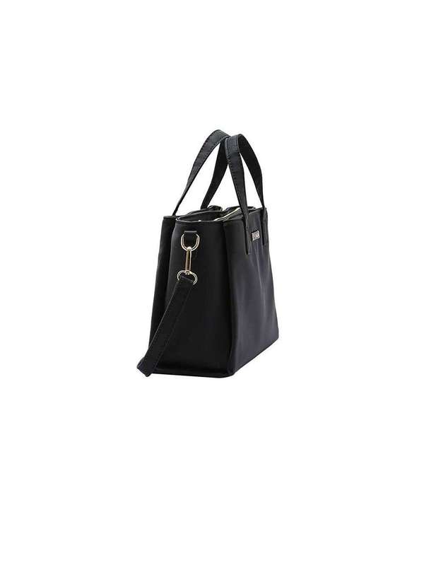 Pixolé - Bolsa Feminina Chenson Twill Preto Preto 2